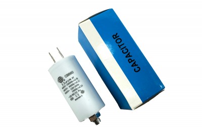 Конденсатор CBB60 3.5 мкФ 450V, з гайкою
